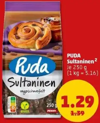 PENNY PUDA Sultaninen Angebot