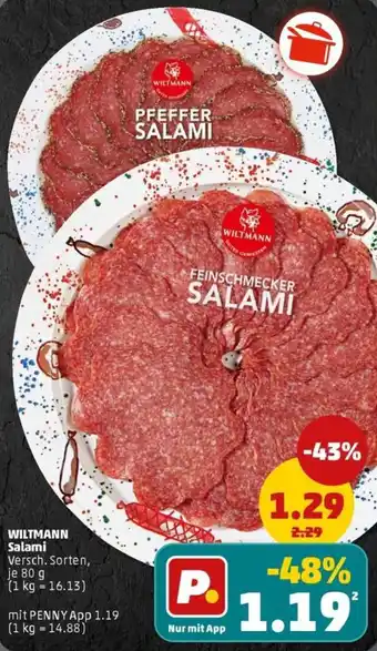 PENNY WILTMANN Salami Angebot