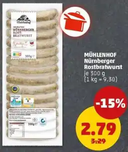 PENNY MÜHLENHOF Nürnberger Rostbratwurst Angebot