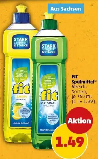 PENNY FIT Spülmittel Angebot
