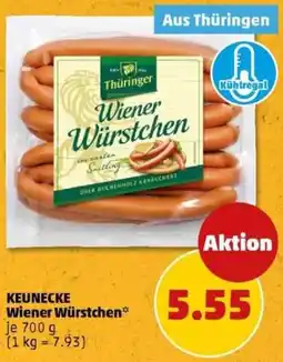 PENNY KEUNECKE Wiener Würstchen Angebot