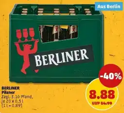PENNY BERLINER Pilsner Angebot