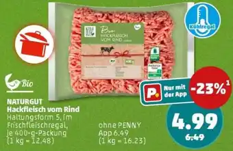 PENNY NATURGUT Hackfleisch vom Rind Angebot