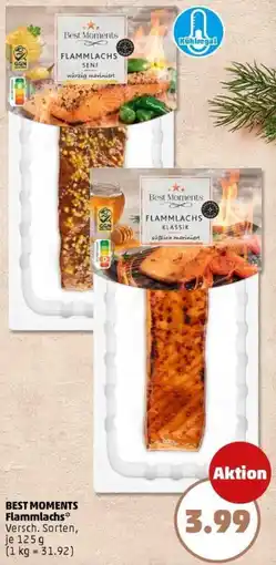 PENNY BEST MOMENTS Flammlachs Angebot