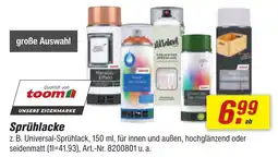toom Baumarkt Sprühlacke Angebot