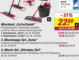 toom Baumarkt vileda 4. Wisch-Set,,Ultramax 2in1" Angebot