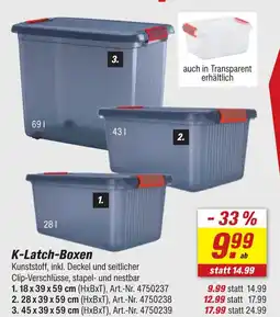 toom Baumarkt K-Latch-Boxen Angebot