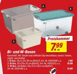 toom Baumarkt Bi- und W-Boxen Angebot