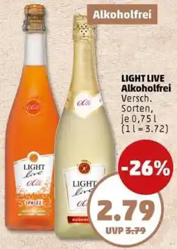 PENNY LIGHT LIVE Alkoholfrei Angebot