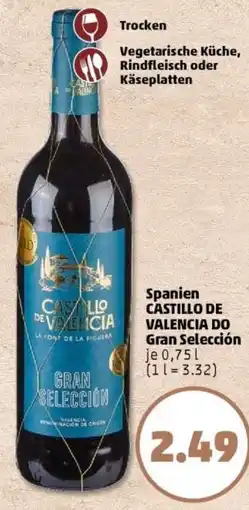 PENNY Spanien CASTILLO DE VALENCIA DO Gran Selección Angebot