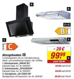 toom Baumarkt Abzugshauben Angebot