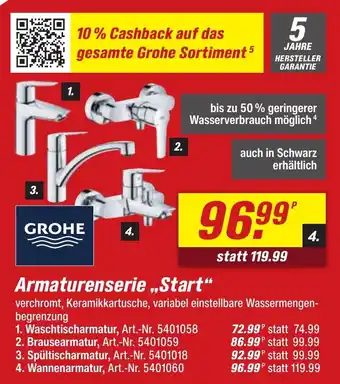 GROHE Armaturenserie ,,Start"