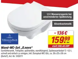 toom Baumarkt Villeroy & Boch Wand-WC-Set "0.novo" Angebot