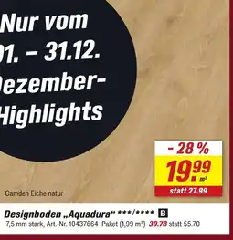 toom Baumarkt Designboden „Aquadura“ Angebot