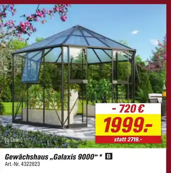 toom Baumarkt Gewächshaus „Galaxis 9000" Angebot