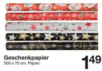 Zeeman Geschenkpapier Angebot