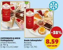 PENNY COPPENRATH & WIESE Festtagstorte oder Bunte Sahneplatte Angebot