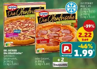 PENNY DR. OETKER Die Ofenfrische oder salami Angebot