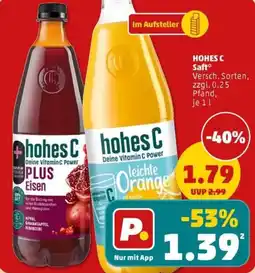 PENNY HOHES C Saft Angebot