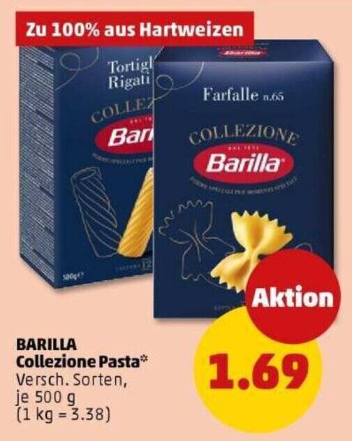 Verwunderlich Barilla Pasta Angebot Bild