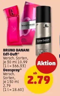 PENNY BRUNO BANANI EdT Duft Deospray Angebot
