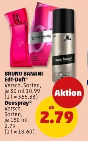 PENNY BRUNO BANANI EdT Duft Deospray Angebot