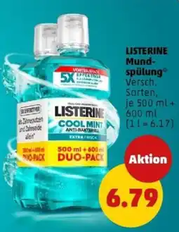 PENNY LISTERINE Mundspülung Angebot