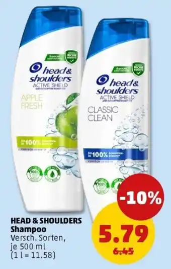 PENNY HEAD & SHOULDERS Shampoo Angebot