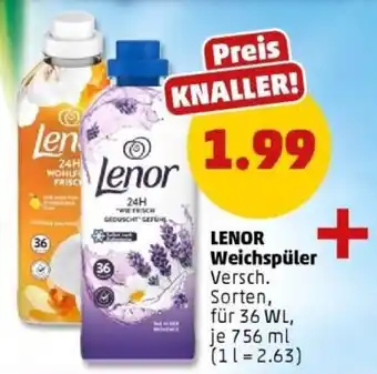 PENNY LENOR Weichspüler Angebot