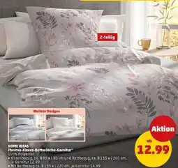 PENNY HOME IDEAS Thermo Fleece Bettwäsche Garnitur Angebot