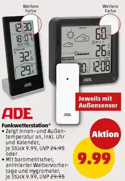 PENNY ADE Funkwetterstation Angebot