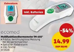 PENNY ecomed Multifunktionsthermometer TM-65E Angebot
