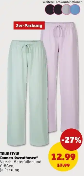 PENNY TRUE STYLE Damen Sweathosen Angebot