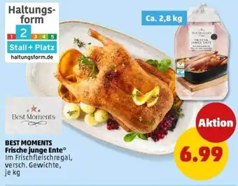PENNY BEST MOMENTS Frische junge Ente Angebot