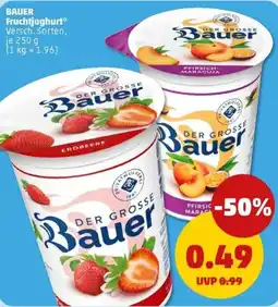 PENNY BAUER Fruchtjoghurt Angebot