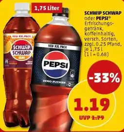 PENNY SCHWIP SCHWAP oder PEPSI Angebot