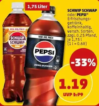 PENNY SCHWIP SCHWAP oder PEPSI Angebot