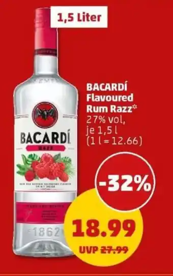 PENNY BACARDÍ Flavoured Rum Razz Angebot