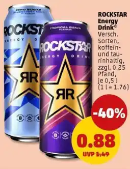 PENNY ROCKSTAR Energy Drink Angebot