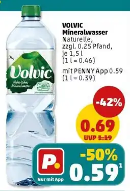 PENNY VOLVIC Mineralwasser Angebot