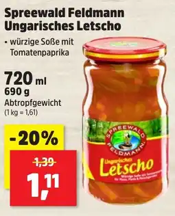 Thomas Philipps Spreewald Feldmann Ungarisches Letscho Angebot