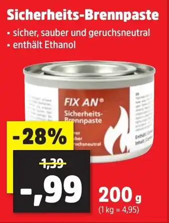 Thomas Philipps Sicherheits Brennpaste Angebot