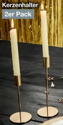 Woolworth Kerzenhalter 2er Pack Angebot