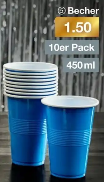 Becher 10er Pack