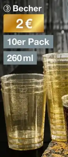 Woolworth Becher 10er Pack Angebot