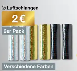 Woolworth Luftschlangen 2er Pack Angebot