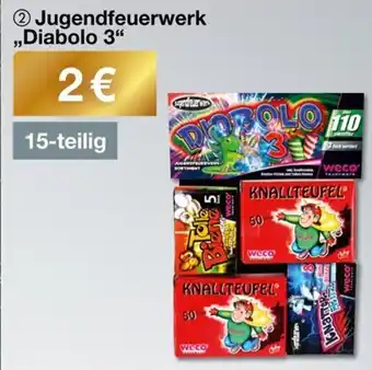 Woolworth Jugendfeuerwerk ,,Diabolo 3" Angebot