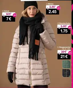 Woolworth Steppmantel Angebot