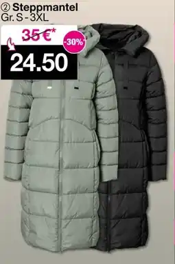 Woolworth Steppmantel Angebot