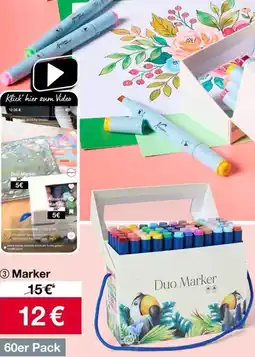 Woolworth Duo Marker 60er Pack Angebot